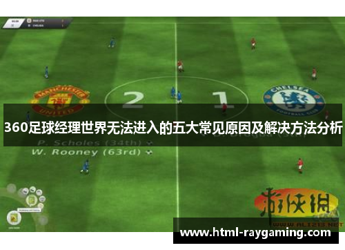 360足球经理世界无法进入的五大常见原因及解决方法分析
